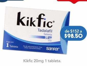 Farmacia San Pablo Kikfic 1 tableta caja oferta