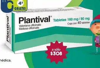 Plantival 160mg/80mg 40 tabs