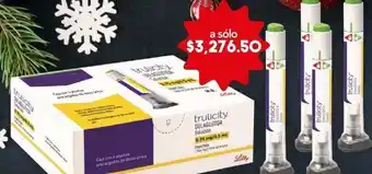 Farmacia San Pablo Trulicity solución inyectable 0.75mg 4 plumas precargadas oferta
