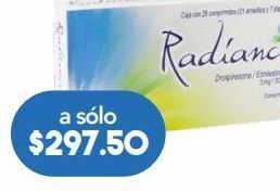 Farmacia San Pablo Radiance 28 comprimidos caja oferta