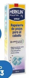 Farmacia San Pablo Herklin nf repelente de piojos para el cabello 120 ml oferta