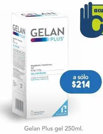 Farmacia San Pablo Gelan gel antiácido 250 ml oferta
