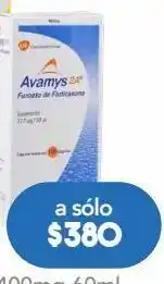 Avamys 2a suspensión 120 suspensión atomizador