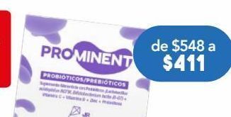Farmacia San Pablo Prominent jr suplemento con probióticos + vitamina c y d + zinc + prebióticos oferta