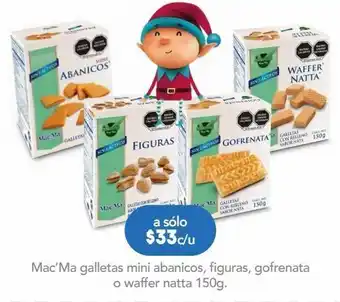 Mac´ma galletas mini abanicos 150 g