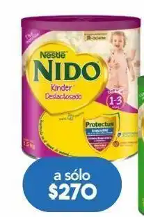 Farmacia San Pablo Nido kinder deslactosado leche en polvo para niños de 1 a 3 años 1.5 kg oferta