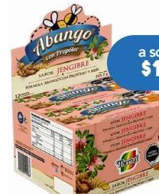 Farmacia San Pablo Therbal caramelos abango con propóleo y jengibre 8 piezas oferta