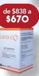 Farmacia San Pablo Leraco suplemento alimenticio con antioxidantes vitaminas, minerales y aminoácidos 30 cápsulas oferta
