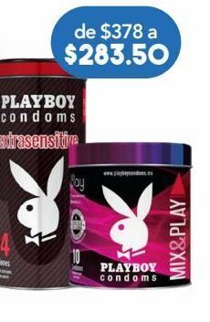 Farmacia San Pablo Playboy preservativos extra delgados 24 piezas oferta
