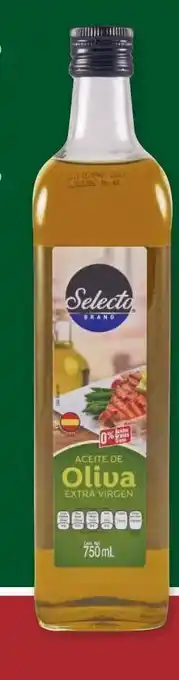 Aceite de oliva extra virgen selecto brand 750ml