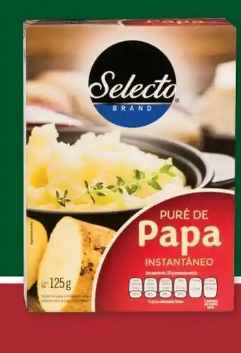 Chedraui Puré de papa selecto brand 125g oferta