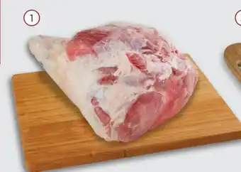 Pierna de cerdo con hueso congelada