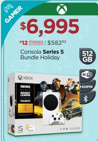 Chedraui Consola series s oferta