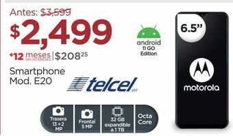 Chedraui Smartphone telcel oferta