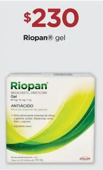 Chedraui Riopan gel oferta