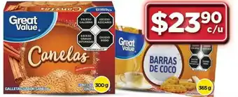 Canelas Great VALUE 300g , Barras De Coco 365g