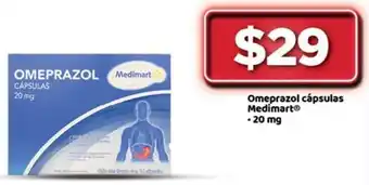 Bodega Aurrerá Omeprazol Càpsulas Medimart 20mg oferta