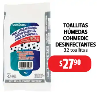 Farmacias Guadalajara Toallitas Húmedas Cohmedic Desinfectantes oferta