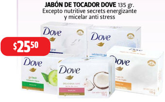 Farmacias Guadalajara Jabón De Tocador Dove 135gr oferta