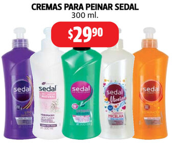 Farmacias Guadalajara Cremas Para Peinar Sedal 300ml oferta