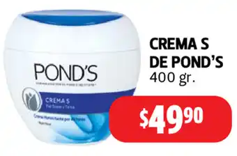 Farmacias Guadalajara Cremas S De Pond's 400gr. oferta