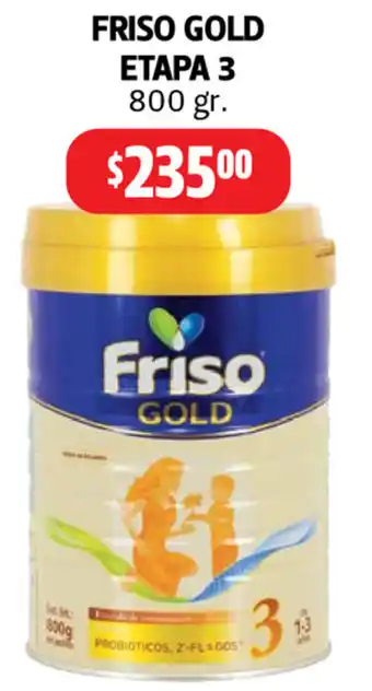 Farmacias Guadalajara Friso Gold Etapa 800gr. oferta