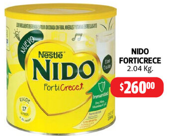 Farmacias Guadalajara Nido Forticrece 2.04kg oferta