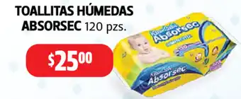 Toallitas Húmedas Absorsec