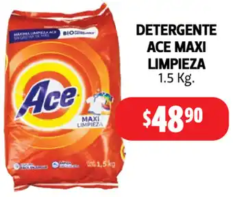 Detergente Ace Maxi Limpieza 1.5kg