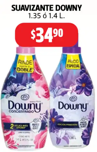 Farmacias Guadalajara Suavizante Downy 1.35 ó 1.4 L oferta