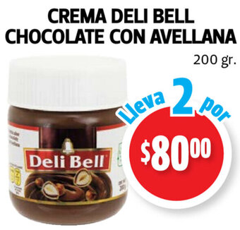 Crema Deli Bell Chocolate Con Avellana 200gr.