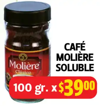 Farmacias Guadalajara Café Moliére Soluble 100gr. oferta