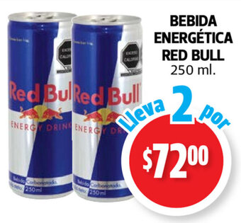 Farmacias Guadalajara Bebida Energética Red Bull 250ml oferta