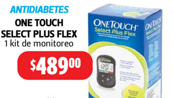 Farmacias Guadalajara One Touch Select Plus Flex oferta