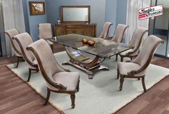Muebles Troncoso Antecomedor oregon - 8 sillones oferta