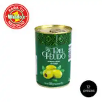 Waldos Del feudo aceituna verde hueso 300 g (12 piezas) oferta