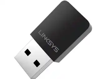 PCEL Mini adaptador inalámbrico usb linksys wusb6100m ac600 de doble banda, wireless ac (wi-fi 5), hasta 600mbps, usb. oferta