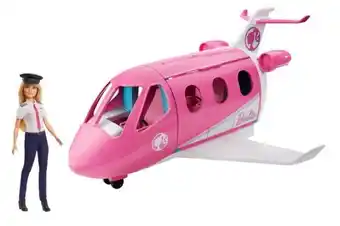Mattel barbie avión explora y descubre con muñeca gjb33