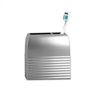 Bed Bath & Beyond Portacepillos de dientes de acero inoxidable tatara arvada oferta