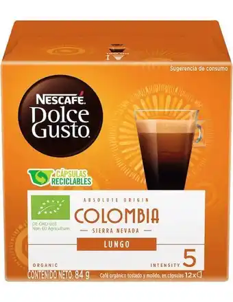Liverpool Set de 12 cápsulas de café lungo nescafé dolce gusto oferta