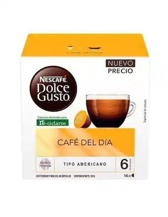 Liverpool Set de 16 cápsulas de café tostado y molido dolce gusto nescafe oferta