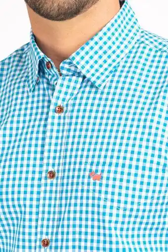 Ferrioni Camisa rory manga larga oferta