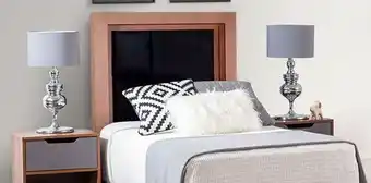 Muebles Dico Cabecera individual braham negro oferta