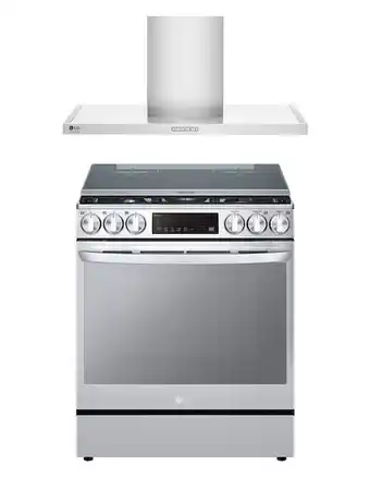 Liverpool Estufa de piso a gas lg 76 cm lrgl5847s + campana oferta