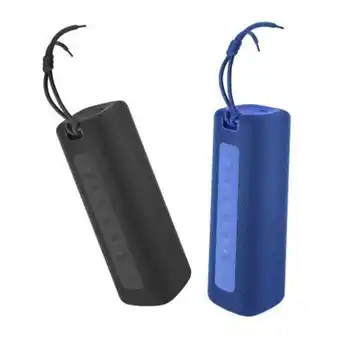 Set de bocinas xiaomi mi portable bluetooth speaker 16w negro y azul
