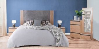Muebles Dico Recámara king size/matrimonial canada beige 5 piezas oferta