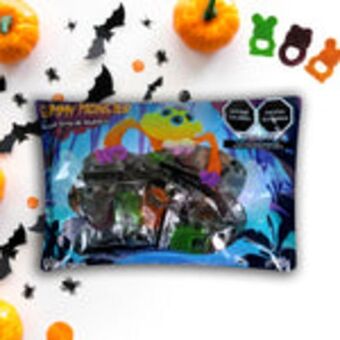 Gomitas de caramelo suave en forma de monstruo, 210 g