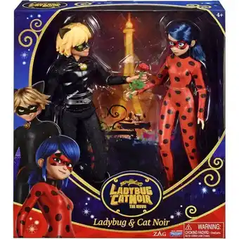 Juguetibici Miraculous lady bug y cat noir pelicula 2 pack 87726 oferta