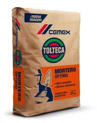 Construrama Tolteca, cemento mortero, tonelada oferta