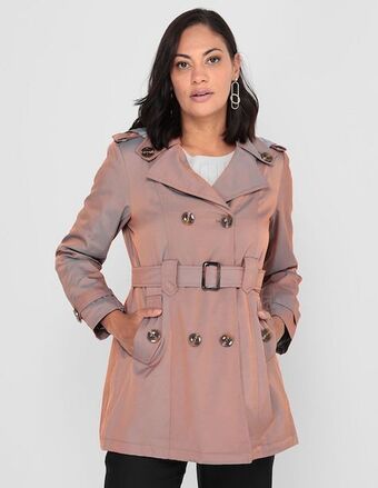 Liverpool Gabardina con capucha davinchy para mujer oferta